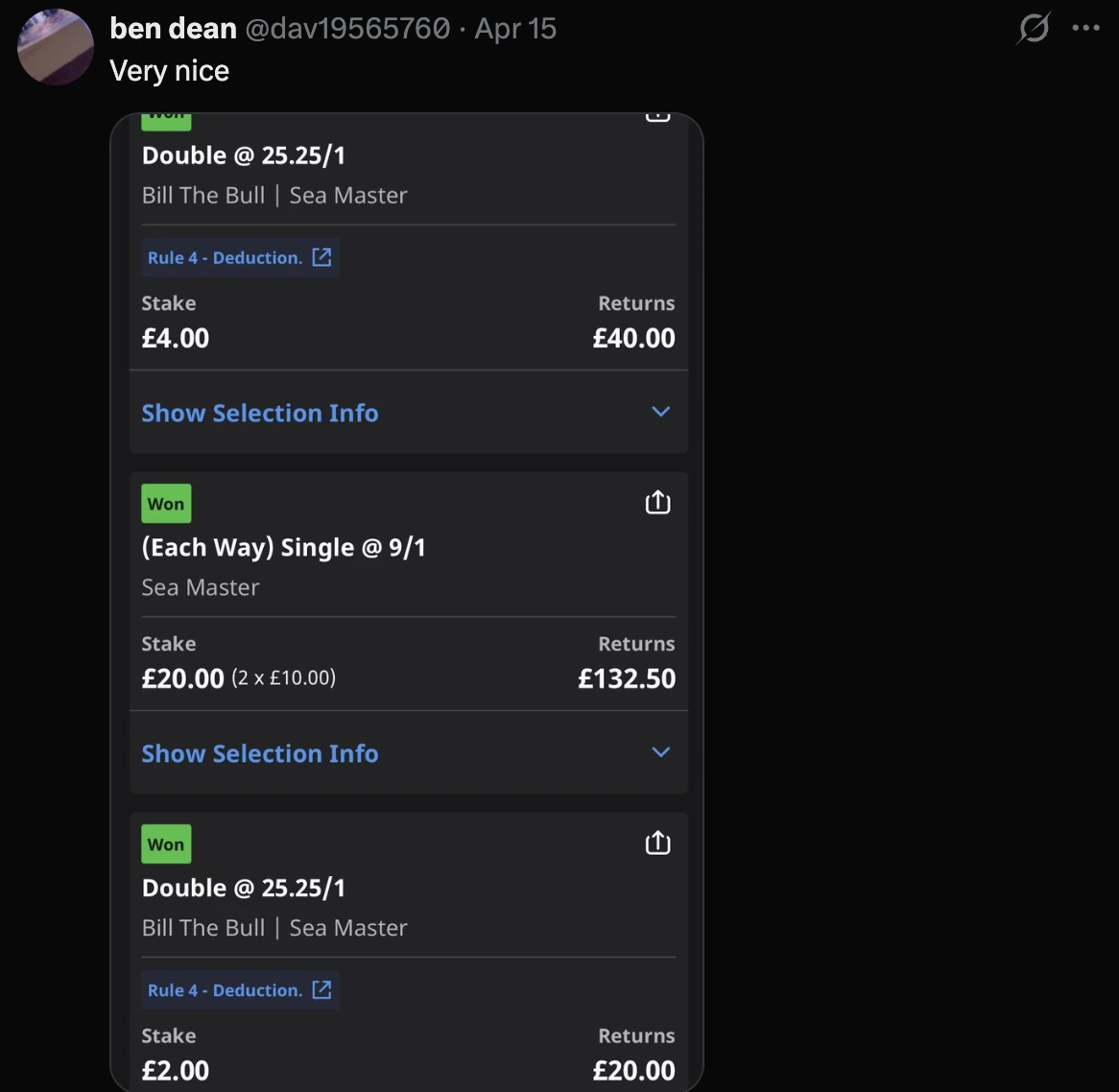 Example betting slip